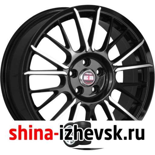 Колесный диск Alcasta M33 6.5xR16 5×114.3 ET40 DIA60.1 черный полностью полированный в Ижевске